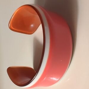 Orange Cuff Bracelet